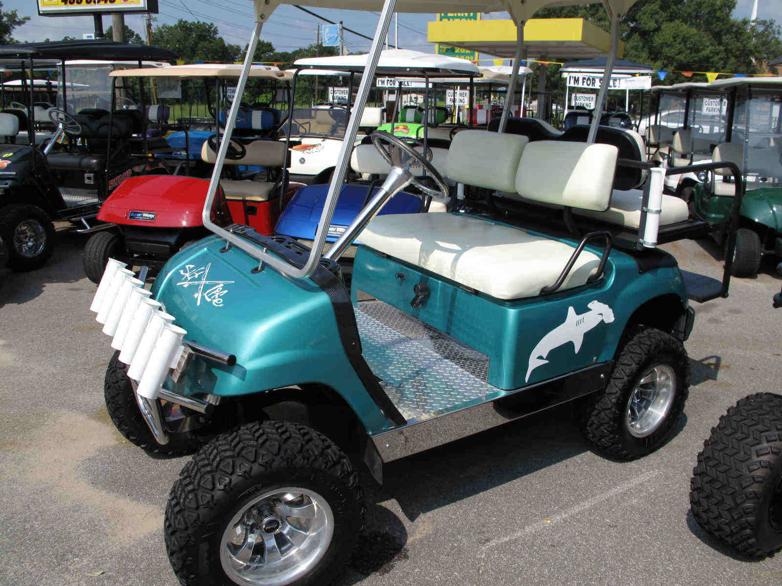 custom golf buggy
